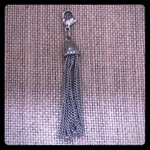 Origami Owl Silver Tassle